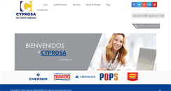 Desktop Screenshot of cyprosa.com