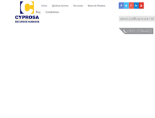 Tablet Screenshot of cyprosa.com